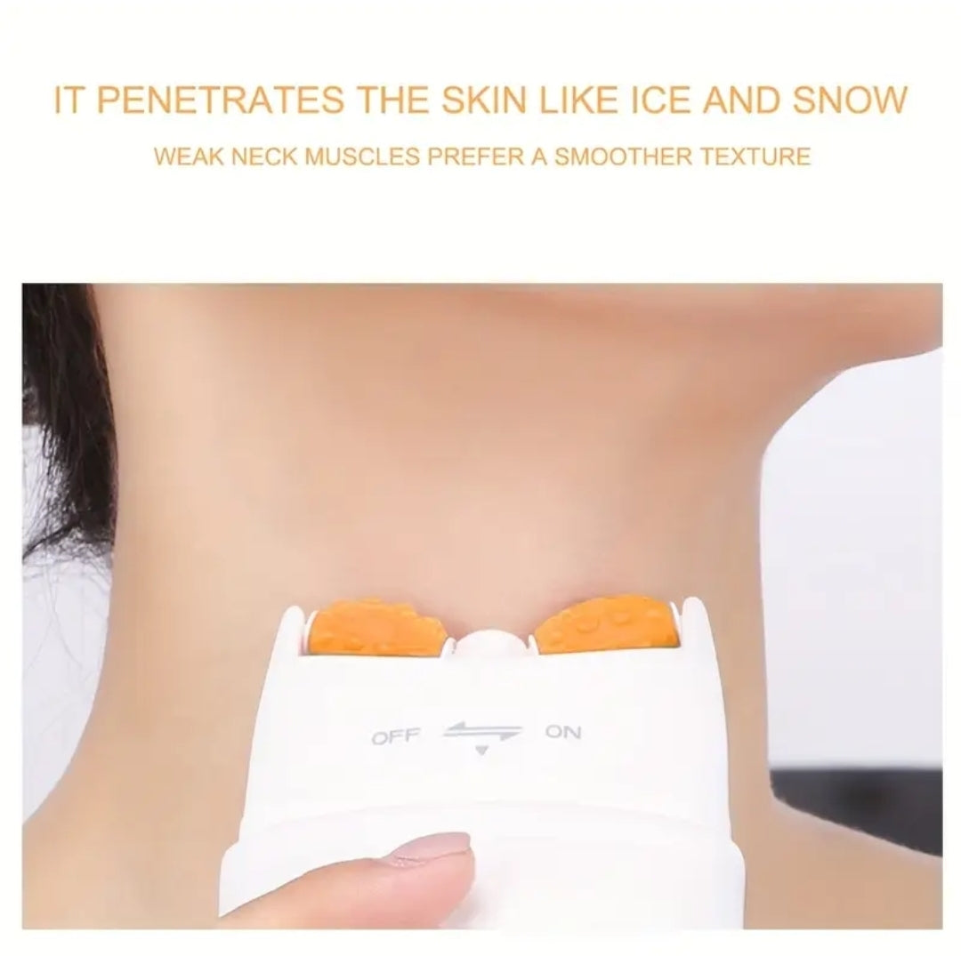 1pcs collagen & Bee venom firming neck massage roller, hydrating firming lifting tightening cream
