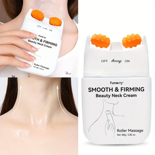 1pcs collagen & Bee venom firming neck massage roller, hydrating firming lifting tightening cream