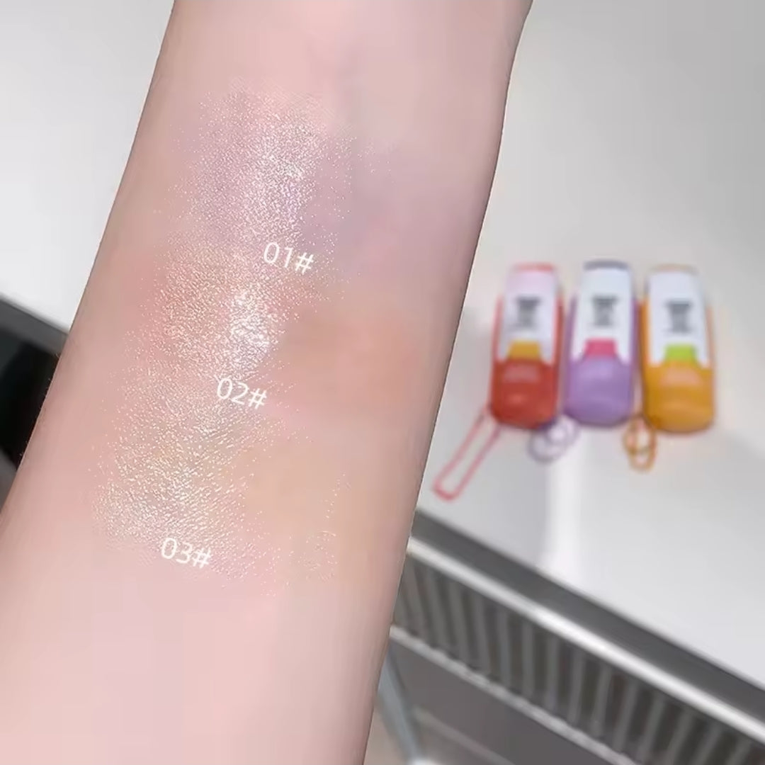 Gege bear large capacity lip balm keychain hydrating moisturizing lip care lipstick base