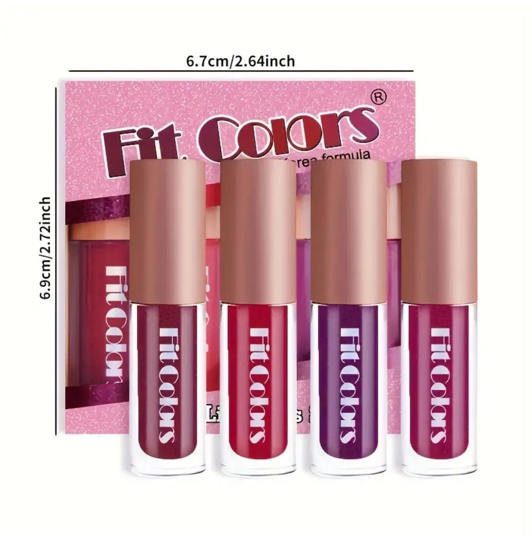 Glitter Lipstick Gloss Makeup Set