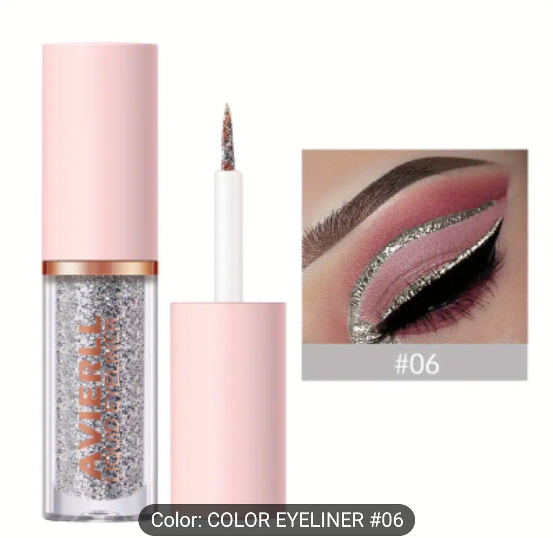 Glitter Eyeliner gel Makeup