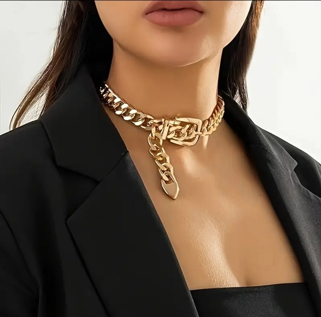 Punk Style Chain Necklace Choker jewelry gifts accessories