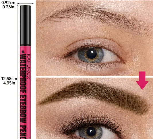 4 prong Eyebrow Pen Waterproof sweatproof long lasting natural hair strokes cejas