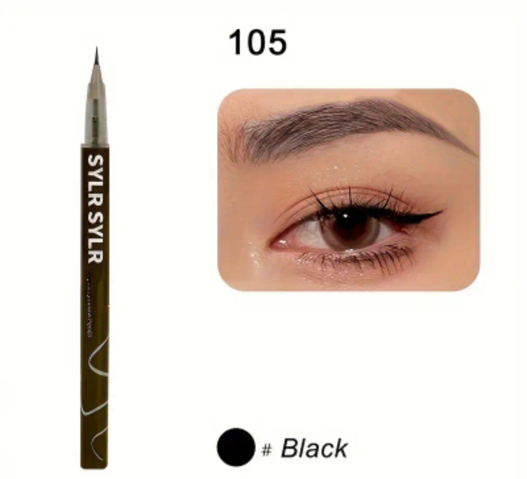 Precision eyebrow pen natural hair pen waterproof sweatproof long lasting natural hair strokes