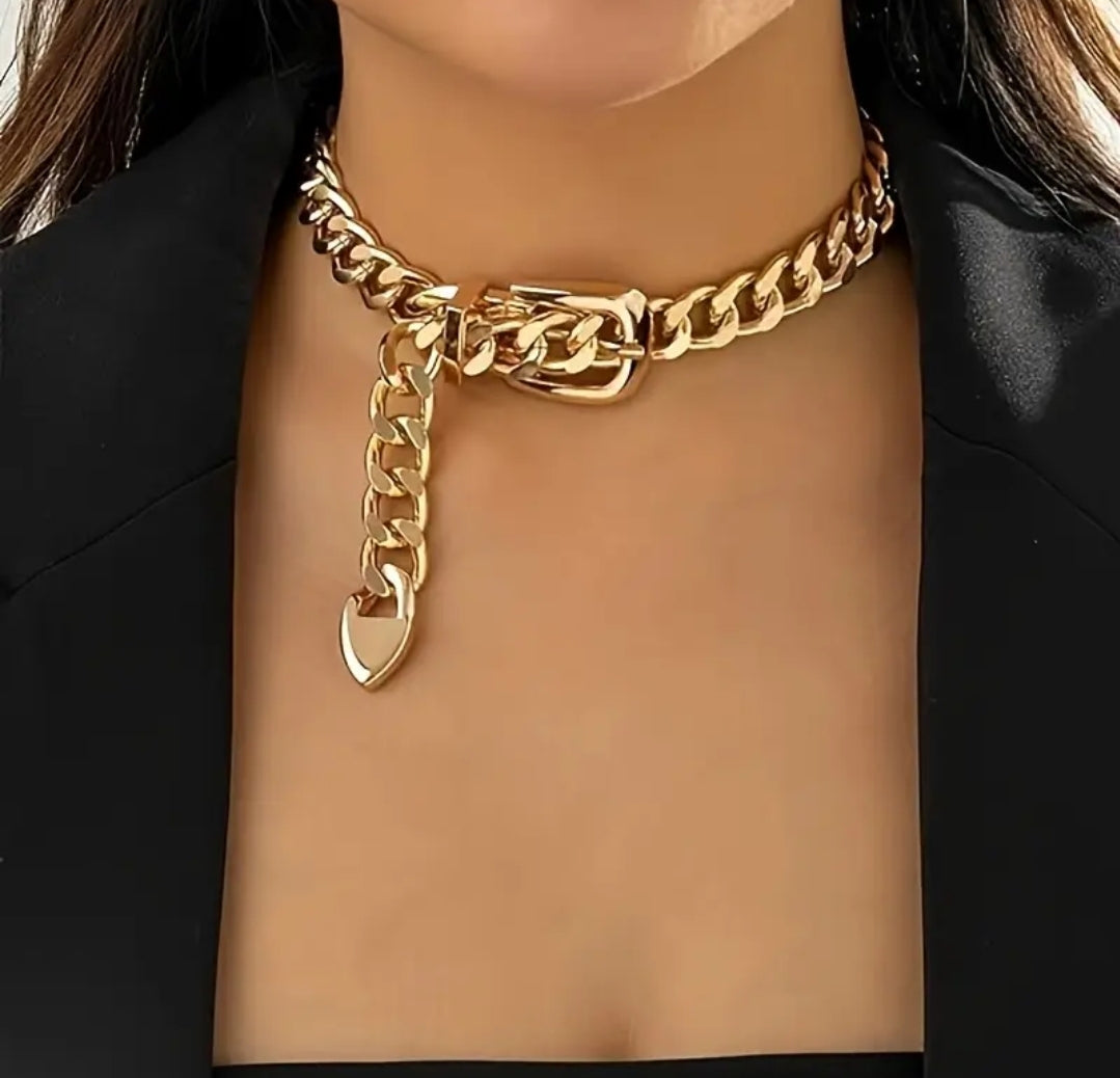 Punk Style Chain Necklace Choker jewelry gifts accessories