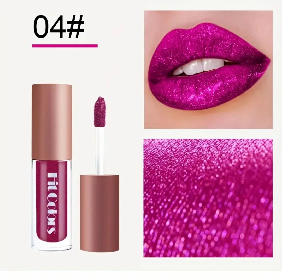 Glitter Lipstick Gloss Makeup Set
