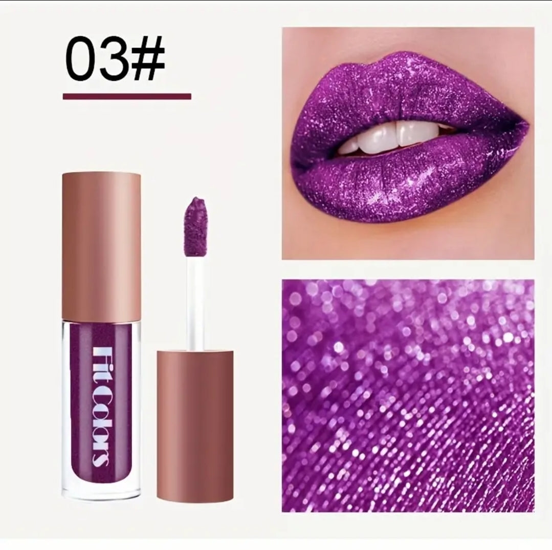 Glitter Lipstick Gloss Makeup Set