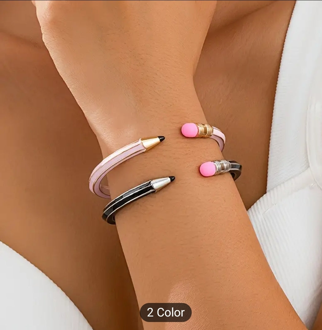 Fashion Pencil Style Bracelet Cuff  jewelry gifts accessories