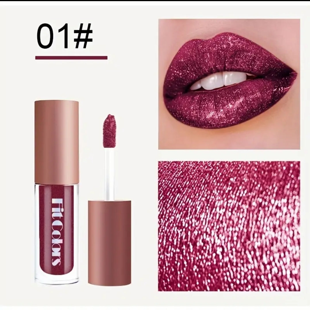 Glitter Lipstick Gloss Makeup Set