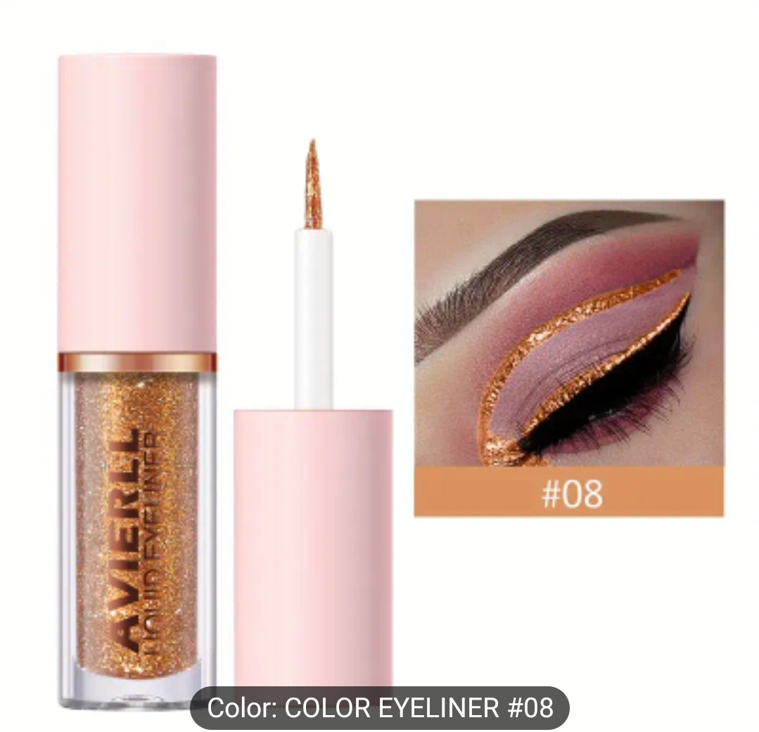 Glitter Eyeliner gel Makeup