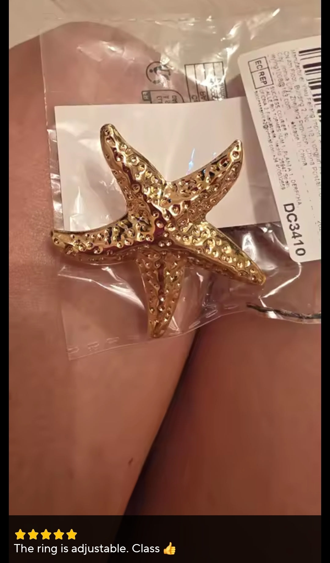 Seastarr fashion statement Ring