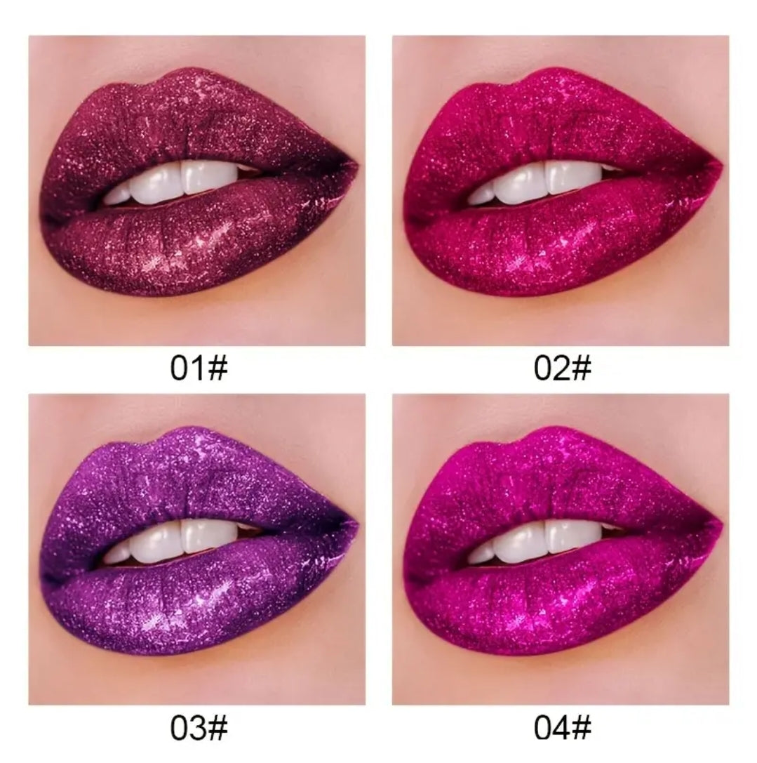 Glitter Lipstick Gloss Makeup Set