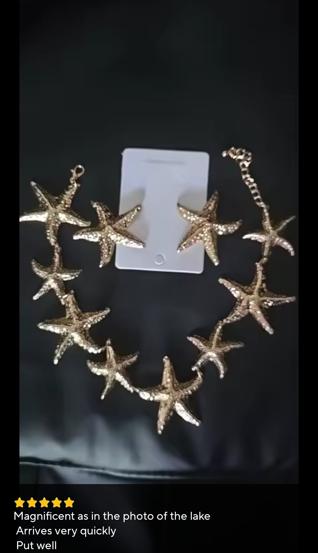 Seastarr necklace earrings set fashion accessories jewelry