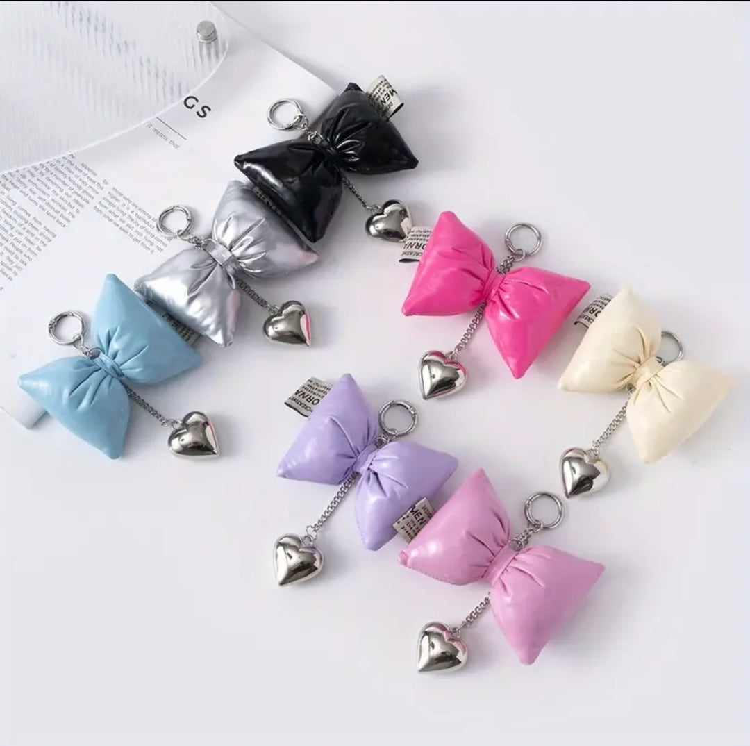 Bow keychain Bag Purse Accessories jewelry gifts