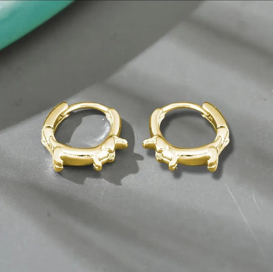 Fashion Dachshund Dog Design Earrings Jewelry Accessories