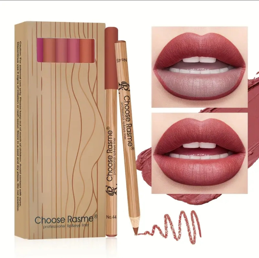 Lipstick Lip Liner pencil makeup set