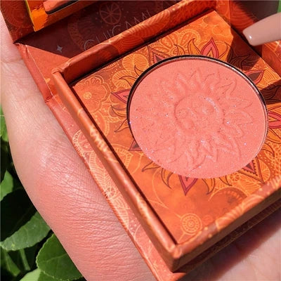 Bronzer Blush Palette Face Makeup Baked Cheek Color Blusher Professional paleta de blush