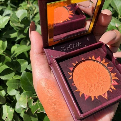 Bronzer Blush Palette Face Makeup Baked Cheek Color Blusher Professional paleta de blush