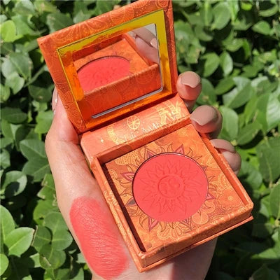 Bronzer Blush Palette Face Makeup Baked Cheek Color Blusher Professional paleta de blush