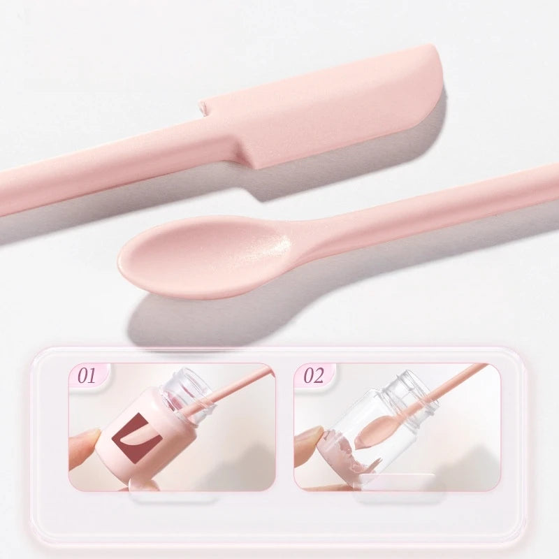 3-Piece Set of Multi-Size Mini Cosmetic Scrapers, Used for Scraping Cosmetics, to Get the Last Drop of Lotion or Cream from Narrow Bottles and Cans, Small Scrapers