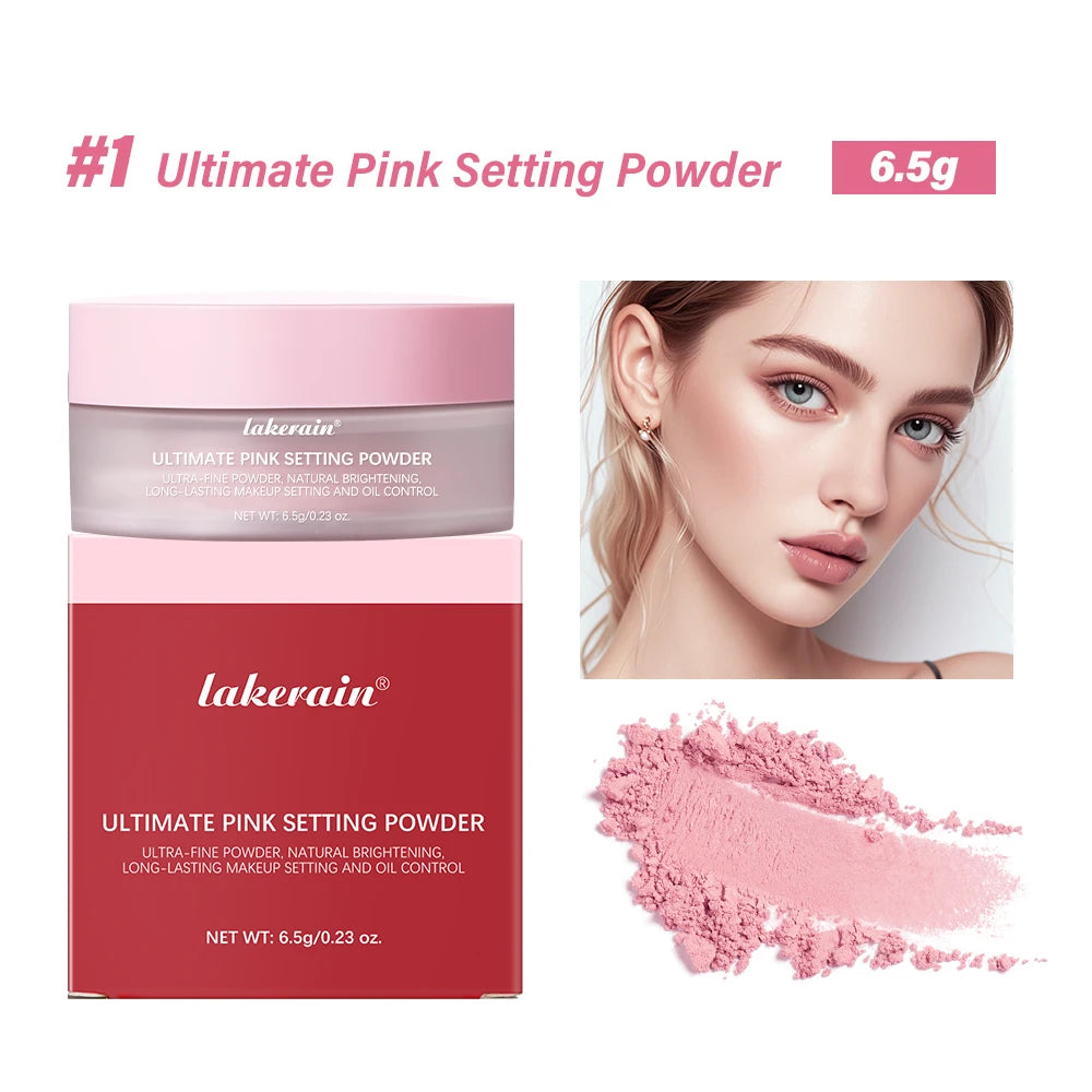 Makeup Fixation Setting Powder Ultimate Blurring Effect Soft Matte Oil Control Pore Modification Perfect Finish All Day Wear