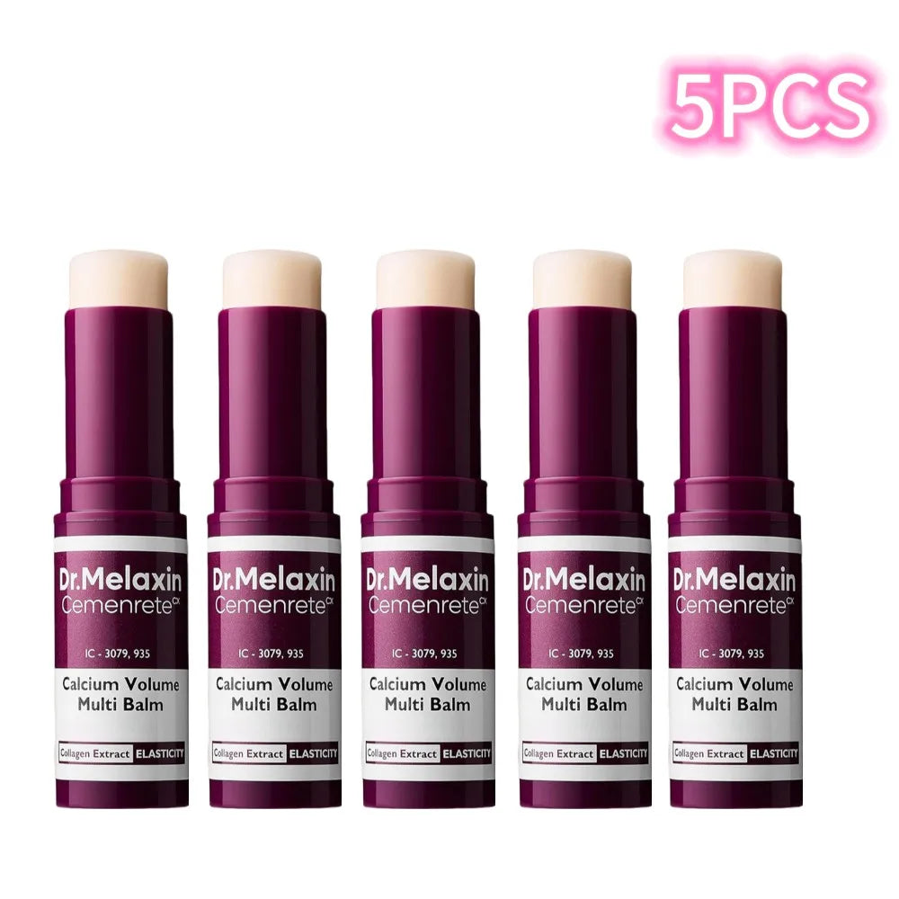 1-10PCS Dr.Melaxin Calcium Volume Multi Balm Collagen Moisturizing cream Fades Fine Lines Enhance Skin Elasticity Not Greasy Facial Glowing