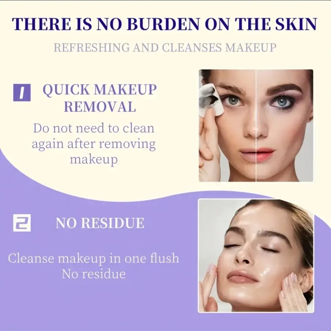 Gentle probiotic cleansing balm, makeup remover