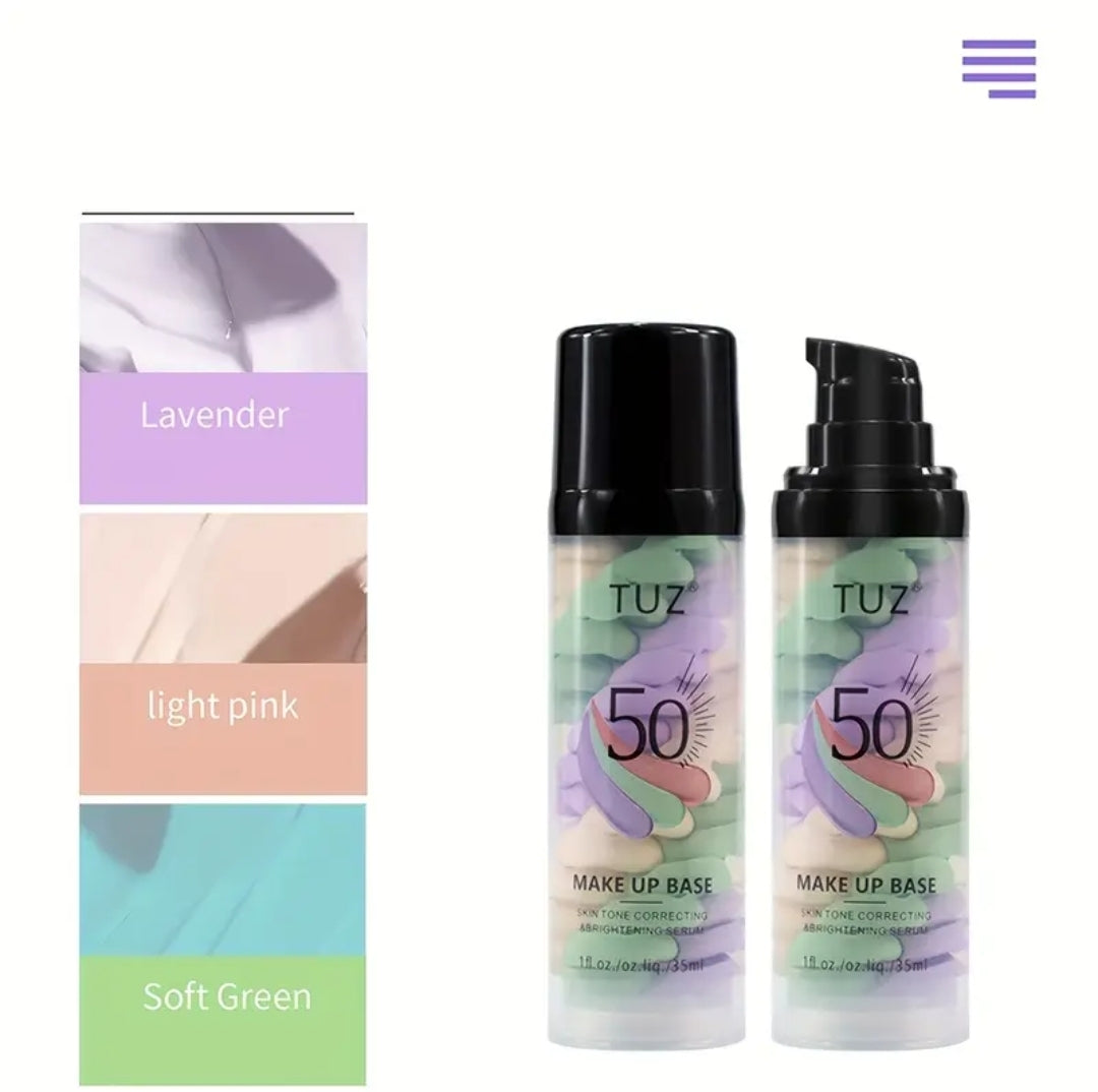 3 color long lasting Primer base cream