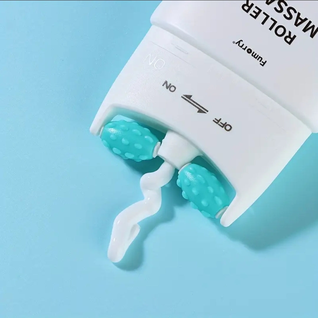 Roller neck massage cream hyaluronic acid,shea butter, witch hazel, firming skincare