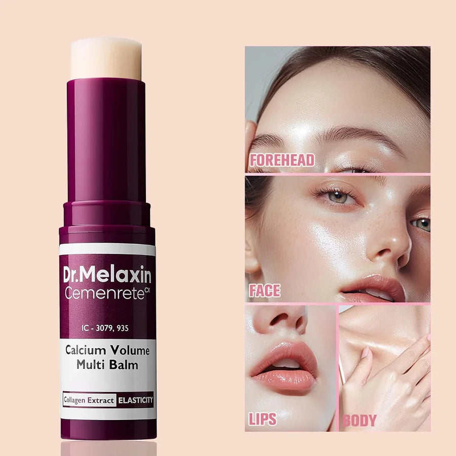 1-10PCS Dr.Melaxin Calcium Volume Multi Balm Collagen Moisturizing cream Fades Fine Lines Enhance Skin Elasticity Not Greasy Facial Glowing