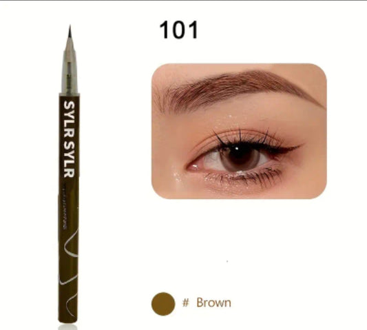 Precision eyebrow pen natural hair pen waterproof sweatproof long lasting natural hair strokes