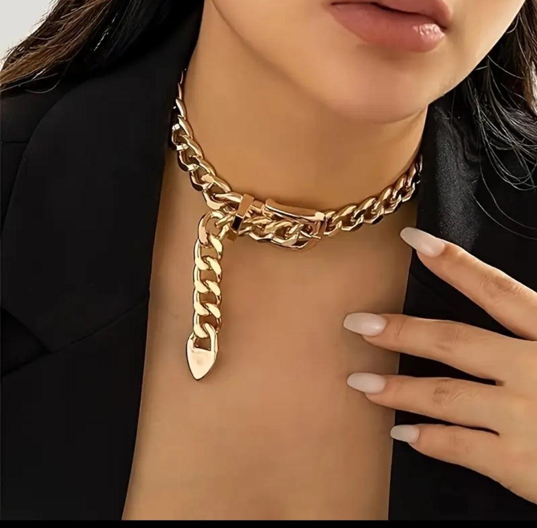 Punk Style Chain Necklace Choker jewelry gifts accessories
