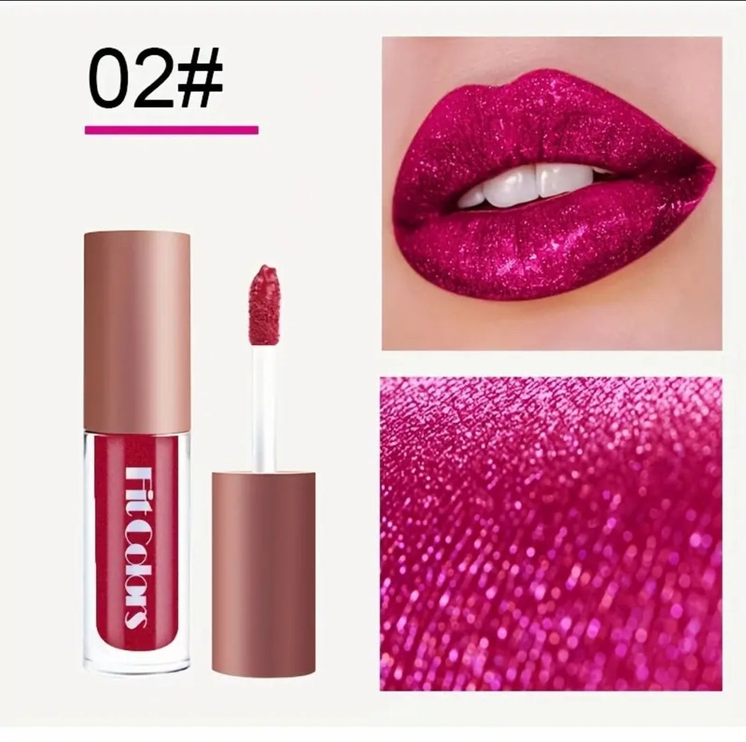 Glitter Lipstick Gloss Makeup Set
