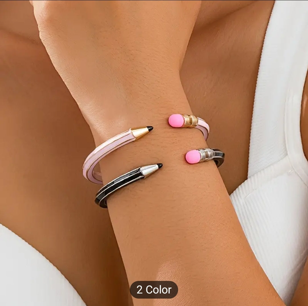 Fashion Pencil Style Bracelet Cuff  jewelry gifts accessories