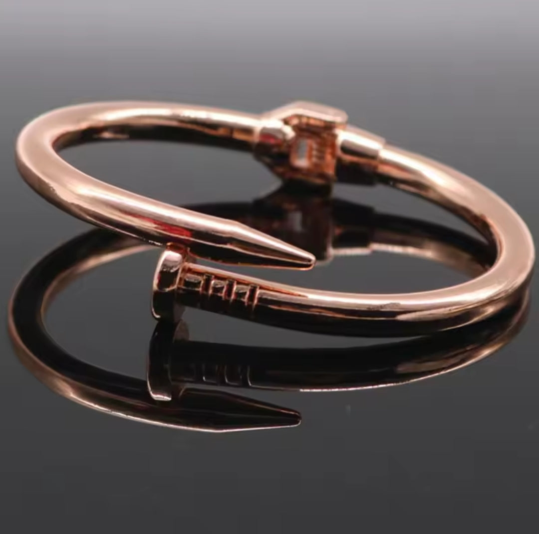 Fashion style Nail inspired cuff bracelet