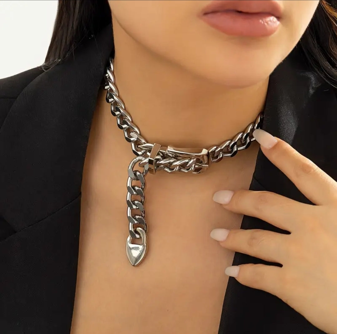 Punk Style Chain Necklace Choker jewelry gifts accessories