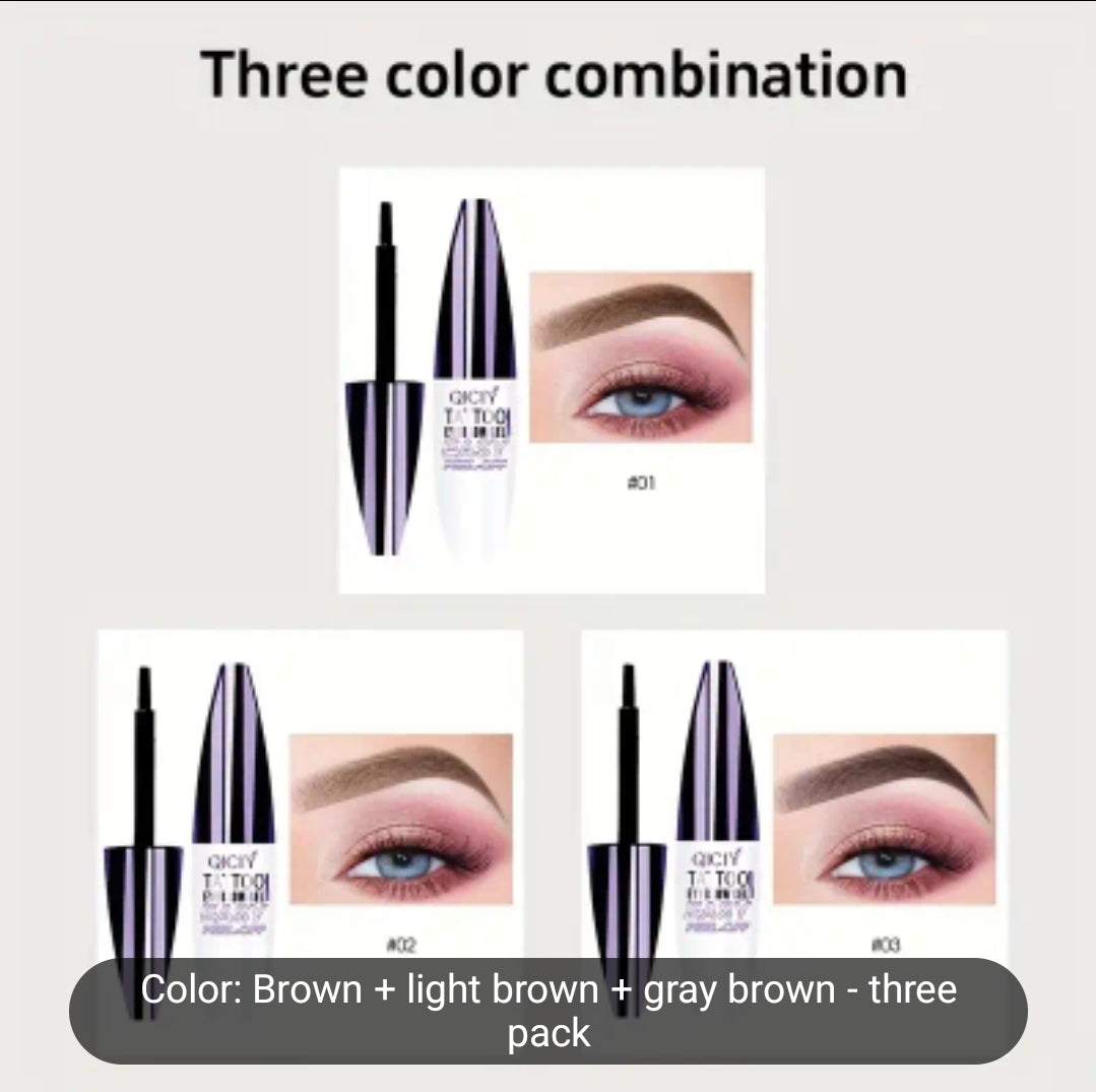 Tattoo easy peel off eyebrow tint